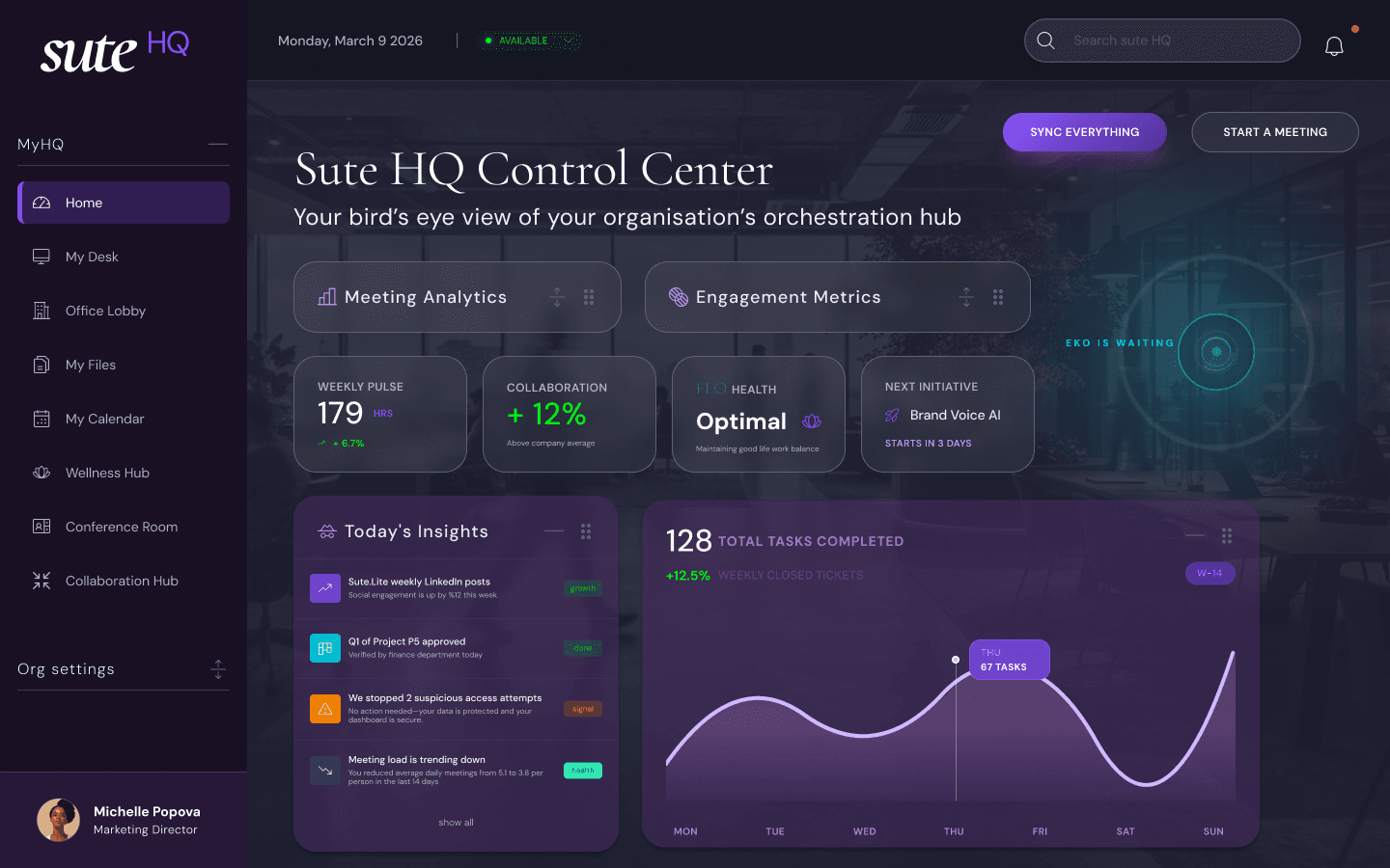 Your living dashboard
